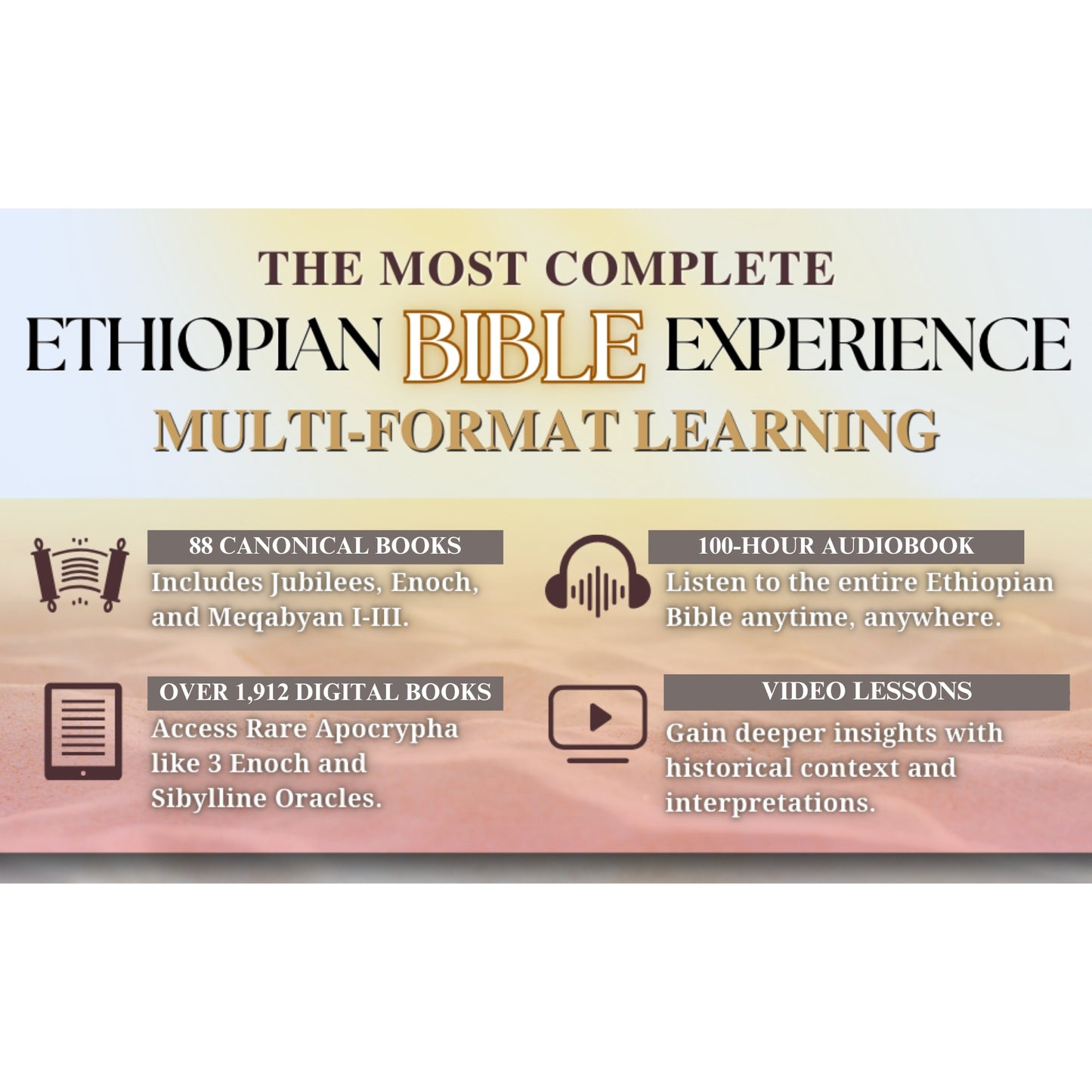 The Most Complete Ethiopian Bible by Asher Wilson